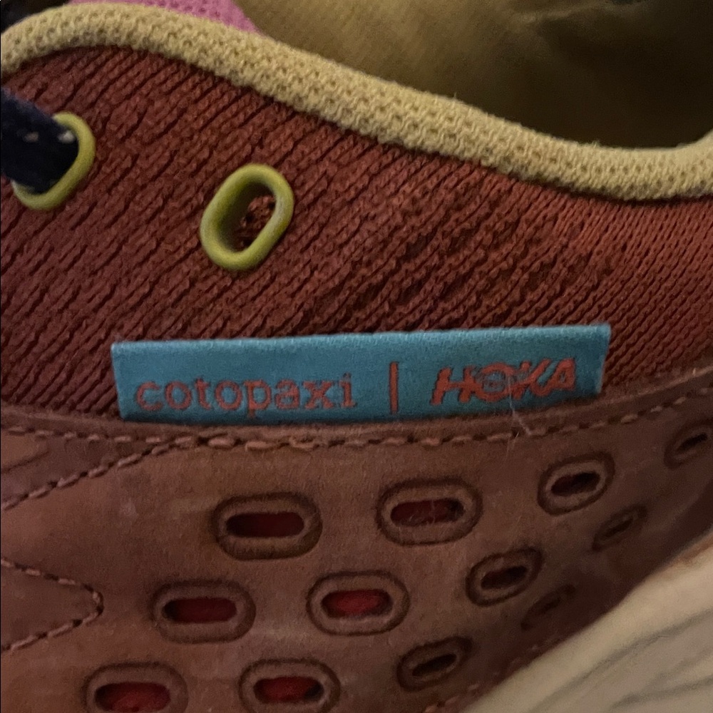 Hoka Athletic Shoes in Orange and Yellow - Picture 2 of 12